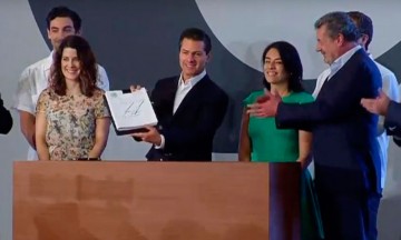 Firma EPN promulgación de Ley Fintech 