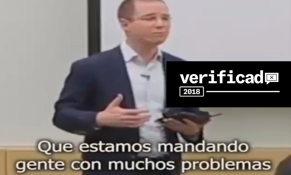 #Verificado2018 ¿Ricardo Anaya apoya la construcción del muro fronterizo con EU?