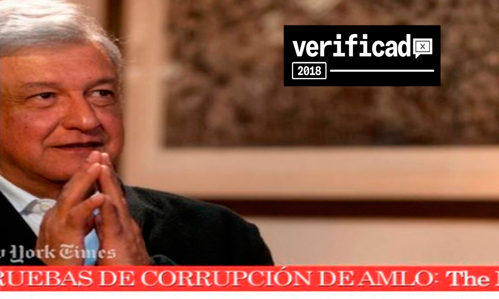 Falso, que el NYT deslindó de corrupción a algún político mexicano