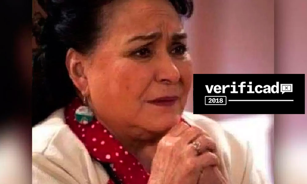 Falso que Carmen Salinas deje Congreso por la iniciativa de ley