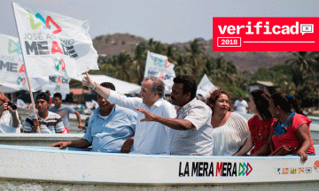 #ObvioPhotoshop: La foto de Meade en una lancha llamada “la perdedora” está manipulada