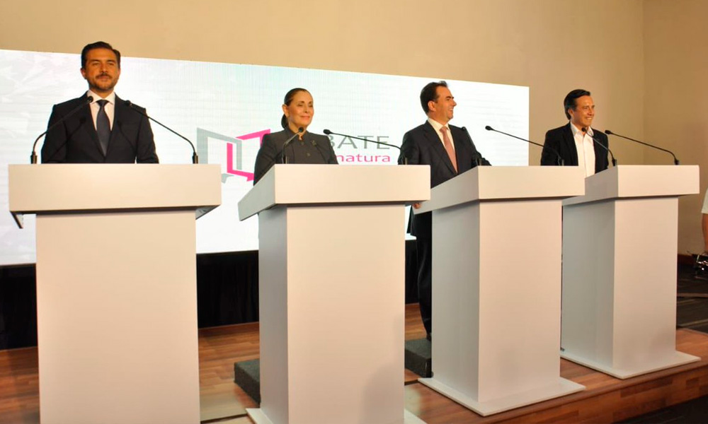Candidatos en Veracruz debaten con datos engañosos
