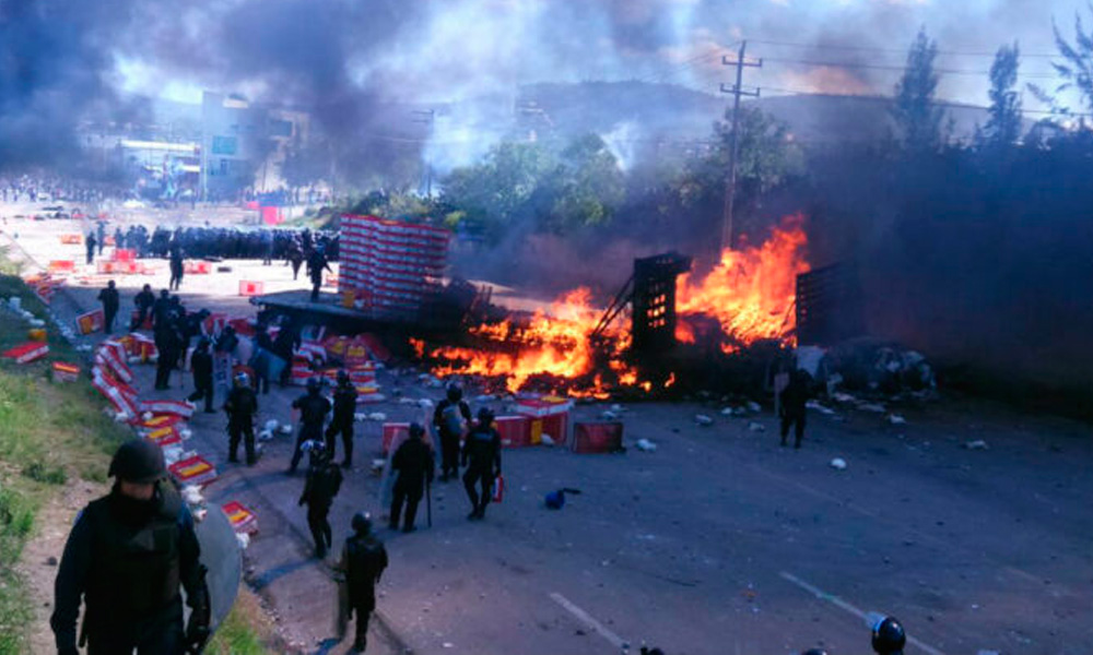 Difunden como actual operativo de Nochixtlán