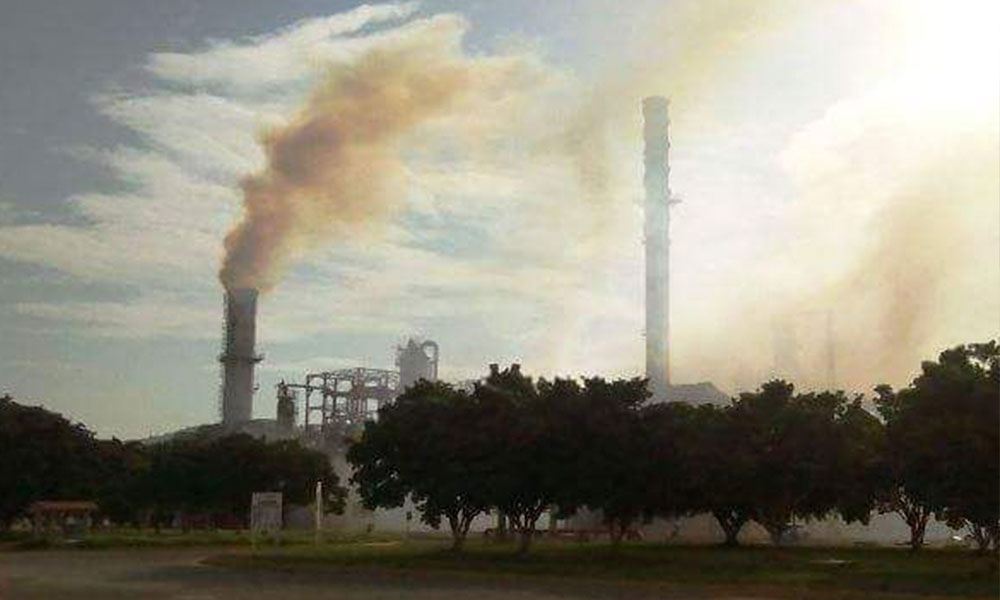 Interrumpe falla eléctrica la refinería de Salina Cruz