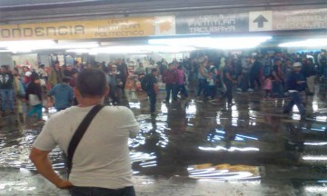 Cierran línea Pantitlán del metro en CDMX