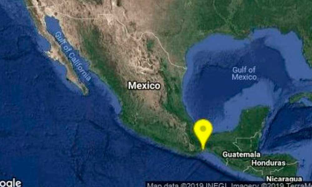 Se registra sismo de 5.6 grados con epicentro en Oaxaca