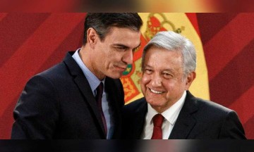 Pedro Sánchez regala a AMLO acta de nacimiento de su abuelo