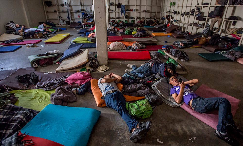 Rehabilitan albergues para migrantes en Tapachula