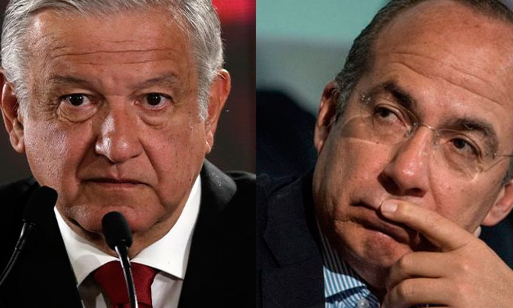 A Calderón le quedo grande el saco, se parecía al Comandante Borolas: AMLO
