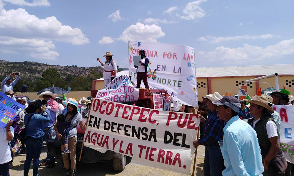 Intimidan a opositores de hidroeléctrica Puebla 1