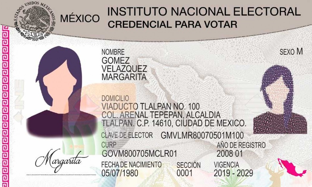 Nueva Credencial Para Votar En Mxico Poblaneras En Lnea