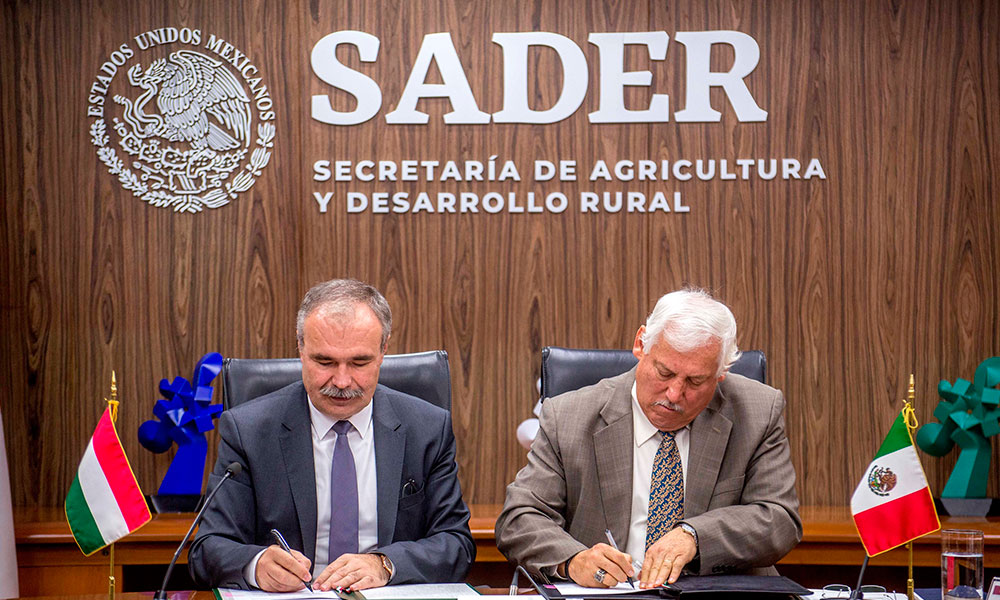 México y Hungría firman a favor de la agricultura