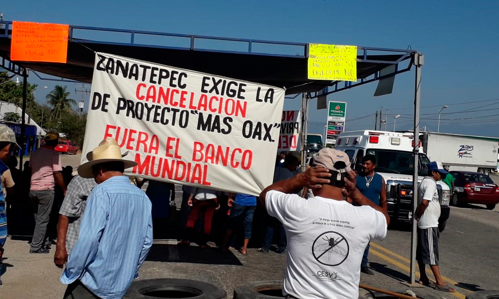 Bloqueos en Oaxaca por oposición a proyectos privados de agua