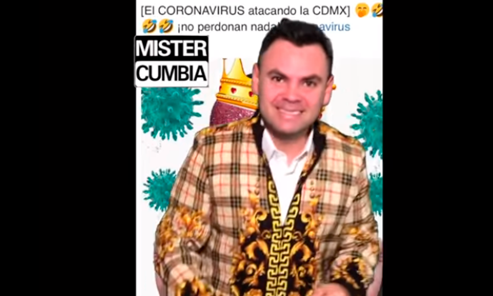 El coronavirus llega a México y le crean canción al ritmo de la cumbia