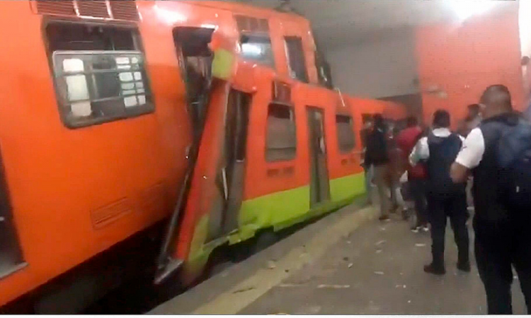 Choque En Metro En La Cdmx Deja Un Muerto Y 41 Heridos