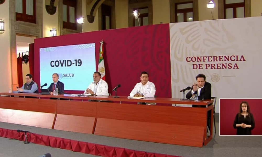 Suman 1.215 contagios de coronavirus en México