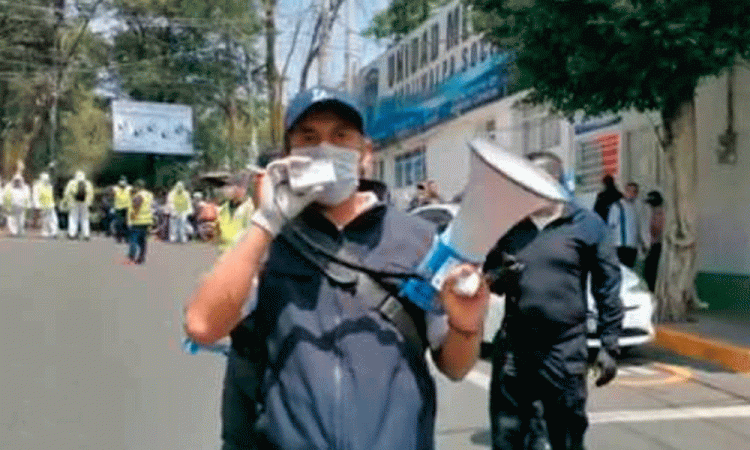 Autoridades prohíben acceso de personas hacia la zona centro de Cuajimalpa