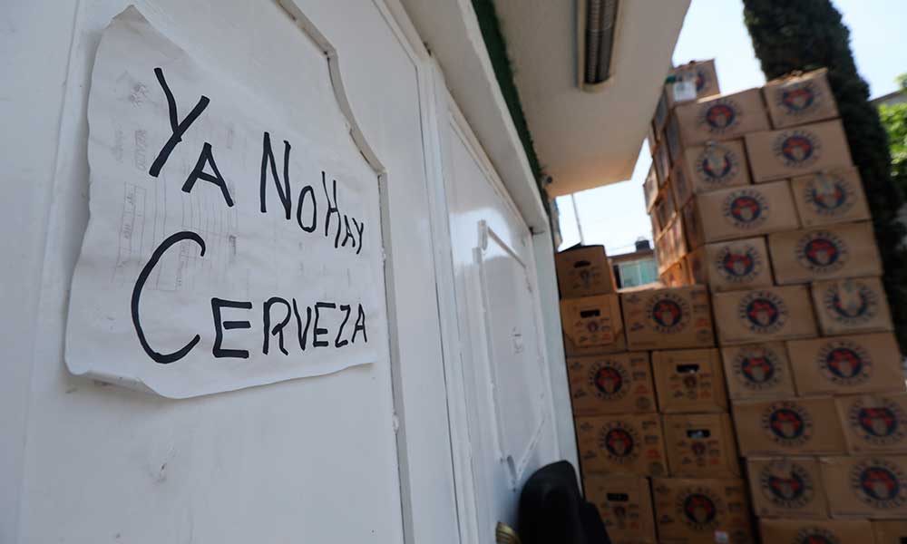 No hay cerveza: La escasez por el COVID-19 se evidencia en México