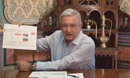 AMLO pide no relajar medidas preventivas 