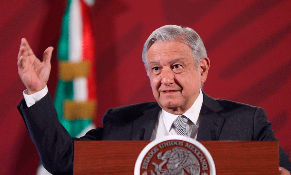 López Obrador dice que hay indicios de descenso de contagios en México