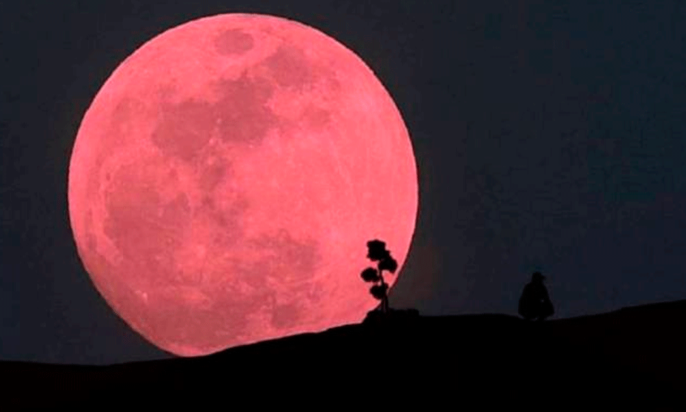 Hoy podrás ver la Luna de Fresa en México 