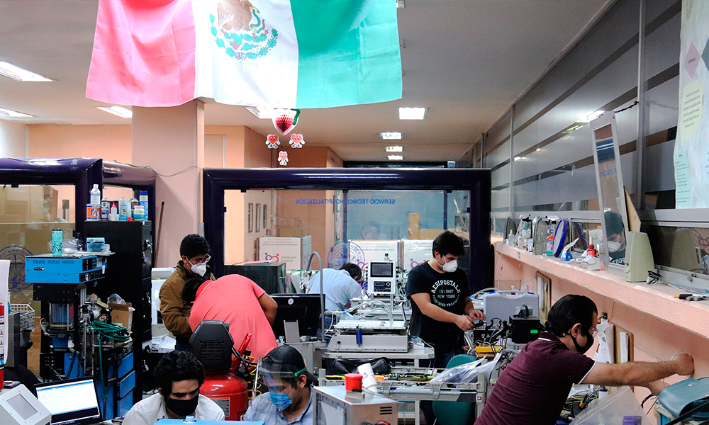 Mexicanos crean ventiladores para no depender de extranjeros