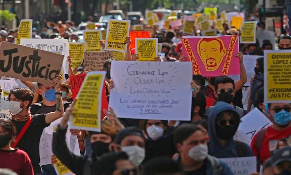 Por tercer día consecutivo se manifiestan en Guadalajara 
