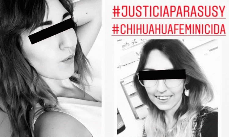 Piden justicia para Susy, joven asesinada en Chihuahua