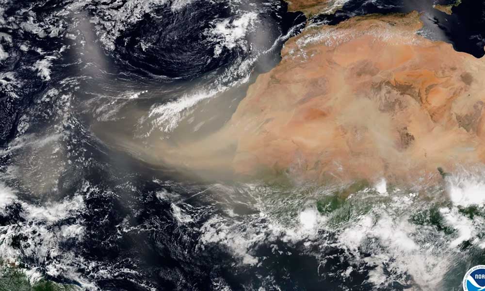 Nube de Sahara llegará a México el 23 de junio