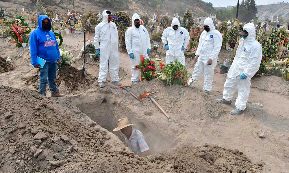 Mueren 24,324 mexicanos por la pandemia del Covid-19