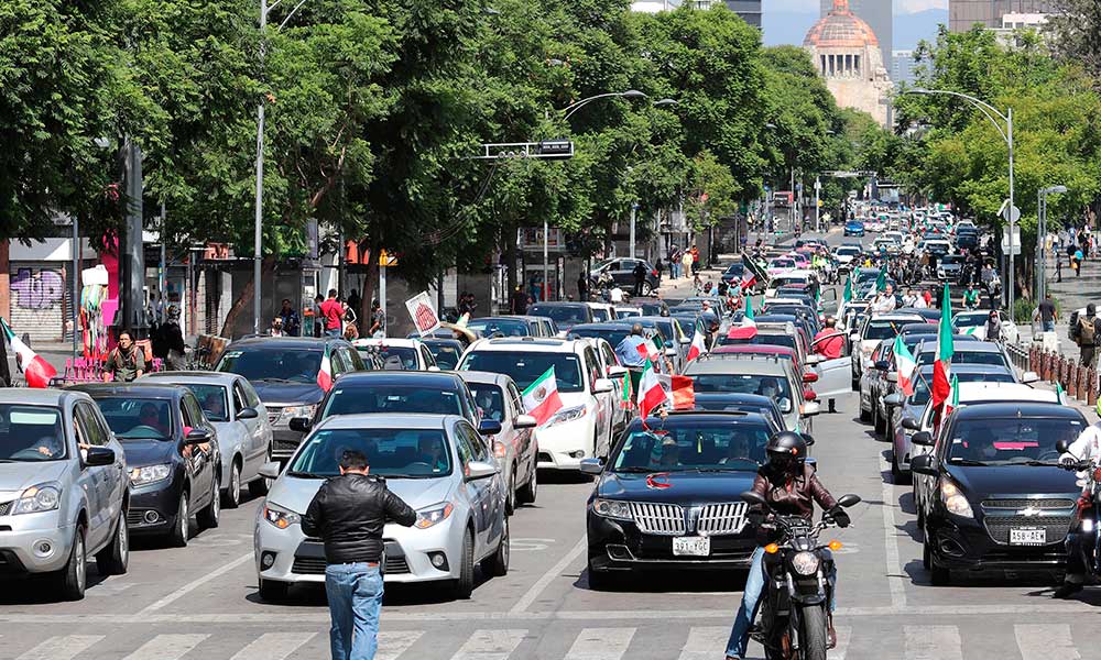 Otra vez organizan caravana anti-AMLO en Ciudad de México