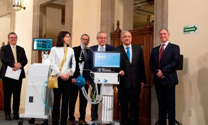 Conacyt presenta primeros ventiladores hechos en México