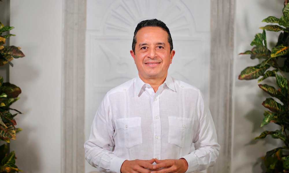 Gobernador de Quintana Roo, Carlos Joaquim, da positivo a Covid-19