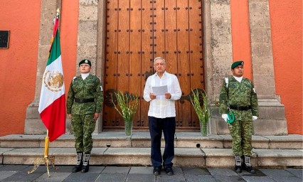 AMLO homenajea a víctimas de Covid; promete ayudar a los deudos y mejorar el sistema de Salud