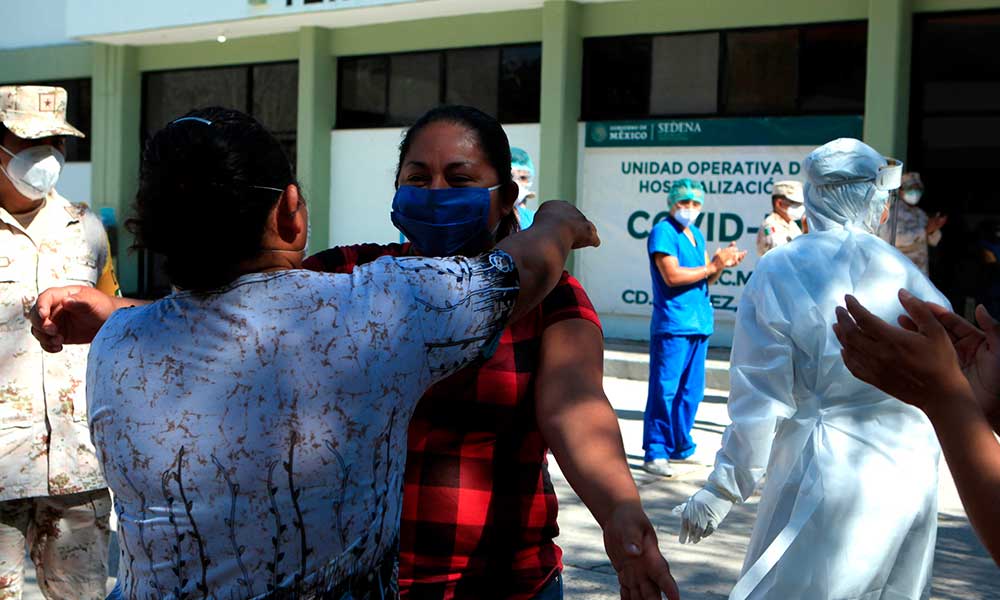 México rebasa a Perú y es sexto mundial de contagios por Covid-19