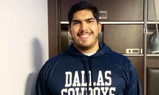 Isaac Alarcón el primer mexicano con los Vaqueros de Dallas