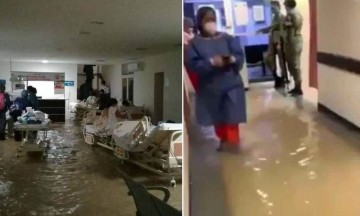 Huracán “Hanna” causa estragos en hospital Materno Infantil de Reynosa