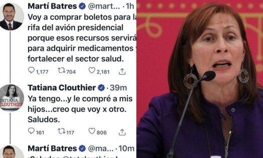 Tatiana Clouthier quiere el avión presidencial