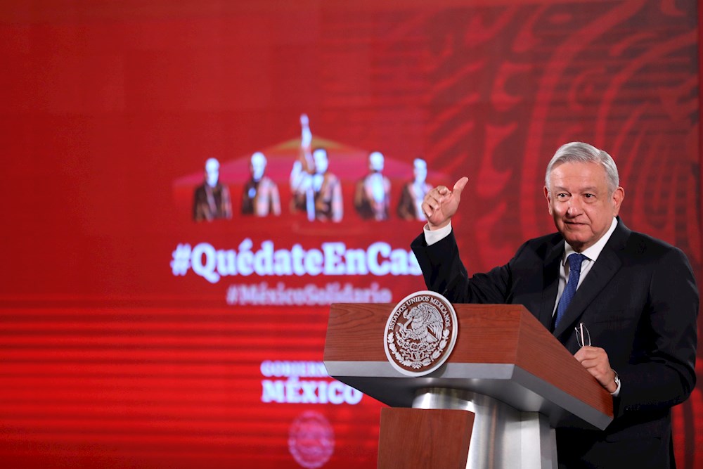 Gobernadores reclaman a López Obrador más recursos para la pandemia