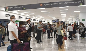 Llegada de turistas extranjeros a México cae un 57.5 % por pandemia