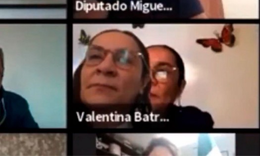 Diputada de Morena intenta escapar de una videollamada en Zoom y le sale mal