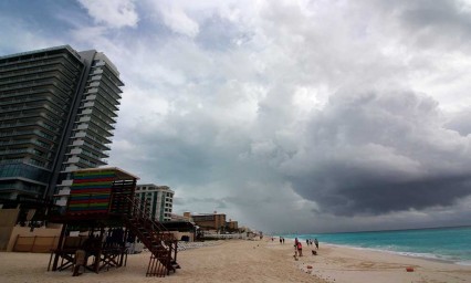 Tormenta tropical Gamma se forma cerca de la isla de Cozumel