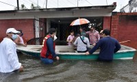 Más de 513 mil afectados por las inundaciones en el sureste de México