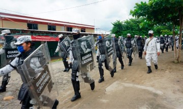 El viernes, México inició el reforzamiento de su frontera sur.