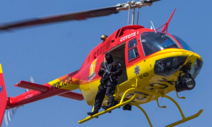 Hasta dos persecuciones por semana hace helicóptero 
