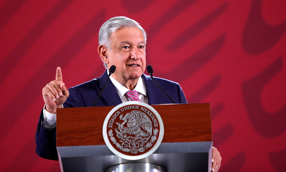 Presidente Andrés Manuel López Obrador. 