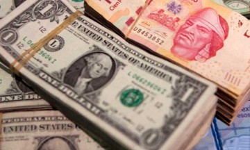 Peso mexicano se cotiza a 20.88 por dólar