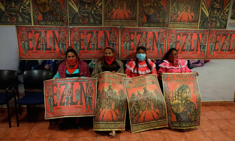 Indígenas otomíes alzan la voz con la toma de una sede del Gobierno de México