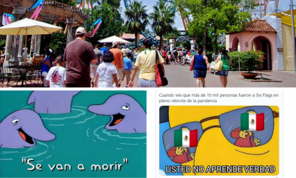 Reapertura de Six Flags desata los memes 