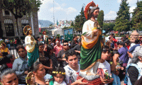 Miles celebran San Judas Tadeo en CDMX sin importar la pandemia